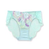 ミント | 可憐な花びら刺繍美しさも、機能も 「グレースイストフラワーペタル バックレース」 | fran de lingerie