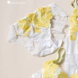 ホワイト | ゴージャス薔薇刺繍美しさも、機能も 「グレースイストグランデ バックレース」 | fran de lingerie
