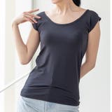 冷感＋多機能 ベーシックインナー「冷はだヴェール」脇汗パッド付き、フレンチスリー… | fran de lingerie | 詳細画像4 