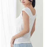 冷感＋多機能 ベーシックインナー「冷はだヴェール」脇汗パッド＆カップ付き、フレン… | fran de lingerie | 詳細画像6 