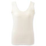 冷感＋多機能 ベーシックインナー「冷はだヴェール」脇汗パッド付きタンクトップ 「… | fran de lingerie | 詳細画像2 