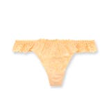 アプリコット | LacyQueen レーシークィーン コーディネートTバック(タンガ) | fran de lingerie