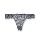 グレー | LacyQueen レーシークィーン コーディネートTバック(タンガ) | fran de lingerie