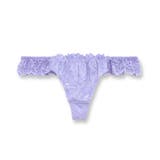 ラベンダー | LacyQueen レーシークィーン コーディネートTバック(タンガ) | fran de lingerie