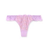 パープル | LacyQueen レーシークィーン コーディネートTバック(タンガ) | fran de lingerie
