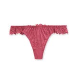 ローズワイン | LacyQueen レーシークィーン コーディネートTバック(タンガ) | fran de lingerie