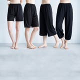 ブラック | ムレ知らず!通年快適なメッシュインナームレ&透け防止!丈が選べるペチパンツ 「エ… | fran de lingerie