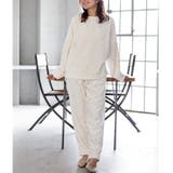 memory fleece メモリーフリースかぶり上下セット | fran de lingerie | 詳細画像13