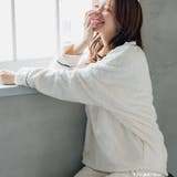 memory fleece メモリーフリースかぶり上下セット | fran de lingerie | 詳細画像28