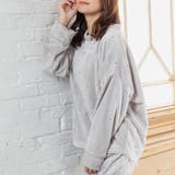 グレージュ | memory fleece メモリーフリースかぶり上下セット | fran de lingerie