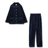 memory fleece メモリーフリース前開き上下セット | fran de lingerie | 詳細画像3