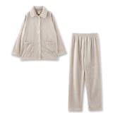 memory fleece メモリーフリース前開き上下セット | fran de lingerie | 詳細画像4