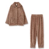 memory fleece メモリーフリース前開き上下セット | fran de lingerie | 詳細画像6