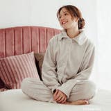 memory fleece メモリーフリース前開き上下セット | fran de lingerie | 詳細画像14