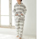 memory fleece メモリーフリース前開き上下セット | fran de lingerie | 詳細画像10