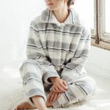 memory fleece メモリーフリース前開き上下セット | fran de lingerie | 詳細画像20