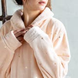 memory fleece メモリーフリースショールカラーワンピース | fran de lingerie | 詳細画像20