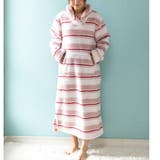 memory fleece メモリーフリースショールカラーワンピース | fran de lingerie | 詳細画像21
