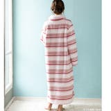 memory fleece メモリーフリースショールカラーワンピース | fran de lingerie | 詳細画像24