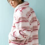 memory fleece メモリーフリースショールカラーワンピース | fran de lingerie | 詳細画像25