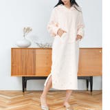 ふんわり軽くて暖かいmemory fleece あったか楽ちんワンピース | fran de lingerie | 詳細画像23