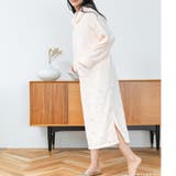 ふんわり軽くて暖かいmemory fleece あったか楽ちんワンピース | fran de lingerie | 詳細画像25