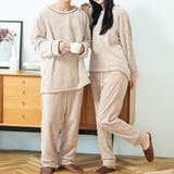 ふんわり軽くて暖かいmemory fleece さっと被れるプルオーバー | fran de lingerie | 詳細画像5
