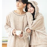 ふんわり軽くて暖かいmemory fleece さっと被れるプルオーバー | fran de lingerie | 詳細画像7