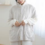グレージュ2 | ふんわり軽くて暖かいmemory fleece (メモリーフリース)着れるブラン… | fran de lingerie