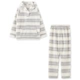 memory fleece メモリーフリースプルパーカー上下セット(アラン編み | fran de lingerie | 詳細画像5