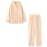 memory fleece メモリーフリースプルパーカー上下セット(アラン編み | fran de lingerie | 詳細画像8
