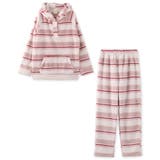 memory fleece メモリーフリースプルパーカー上下セット(アラン編み | fran de lingerie | 詳細画像9