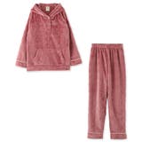 memory fleece メモリーフリースプルパーカー上下セット(アラン編み | fran de lingerie | 詳細画像10