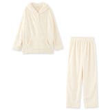 memory fleece メモリーフリースプルパーカー上下セット(アラン編み | fran de lingerie | 詳細画像11
