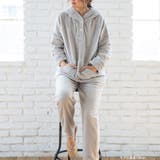 memory fleece メモリーフリースプルパーカー上下セット(アラン編み | fran de lingerie | 詳細画像14