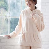 memory fleece メモリーフリースプルパーカー上下セット(アラン編み | fran de lingerie | 詳細画像17