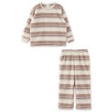 ココア | memory fleece メモリーフリースキッズかぶり上下セット | fran de lingerie