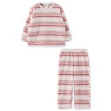ローズピンク | memory fleece メモリーフリースキッズかぶり上下セット | fran de lingerie