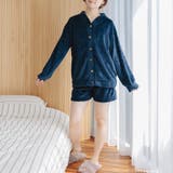 ふんわり軽くて暖かいmemory fleece カーディガン&ショートパンツ | fran de lingerie | 詳細画像6