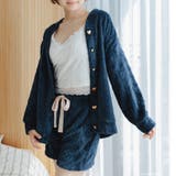 ふんわり軽くて暖かいmemory fleece カーディガン&ショートパンツ | fran de lingerie | 詳細画像10