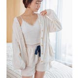 ふんわり軽くて暖かいmemory fleece カーディガン&ショートパンツ | fran de lingerie | 詳細画像20