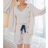 ふんわり軽くて暖かいmemory fleece カーディガン&ショートパンツ | fran de lingerie | 詳細画像21