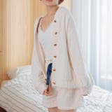 ふんわり軽くて暖かいmemory fleece カーディガン&ショートパンツ | fran de lingerie | 詳細画像22