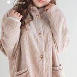 ブラウン２ | もこもこ ガウン ルームウェア | fran de lingerie