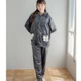 もこもこ パジャマ ルームウェア | fran de lingerie | 詳細画像4 