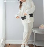 ホワイト2 | もこもこ パジャマ ルームウェア | fran de lingerie