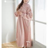 ライトピンク2 | もこもこ ワンピース ルームウェア | fran de lingerie