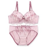 きらめくフェミニンなフラワー刺繍レース自分らしいバストに | fran de lingerie | 詳細画像4