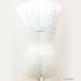 きらめくフェミニンなフラワー刺繍レース華やかな紐&バックレース | fran de lingerie | 詳細画像4