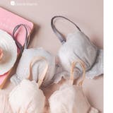 グレー | 軽さが魅力のノンワイヤーブラフェミニンなナチュラルデザイン | fran de lingerie